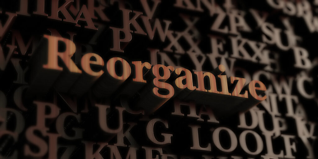 Classification of Accepted Patterns of Reorganization